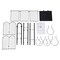 4-Tier Sports Equipment Storage Rack Garage Ball Sports Equipment Organizer